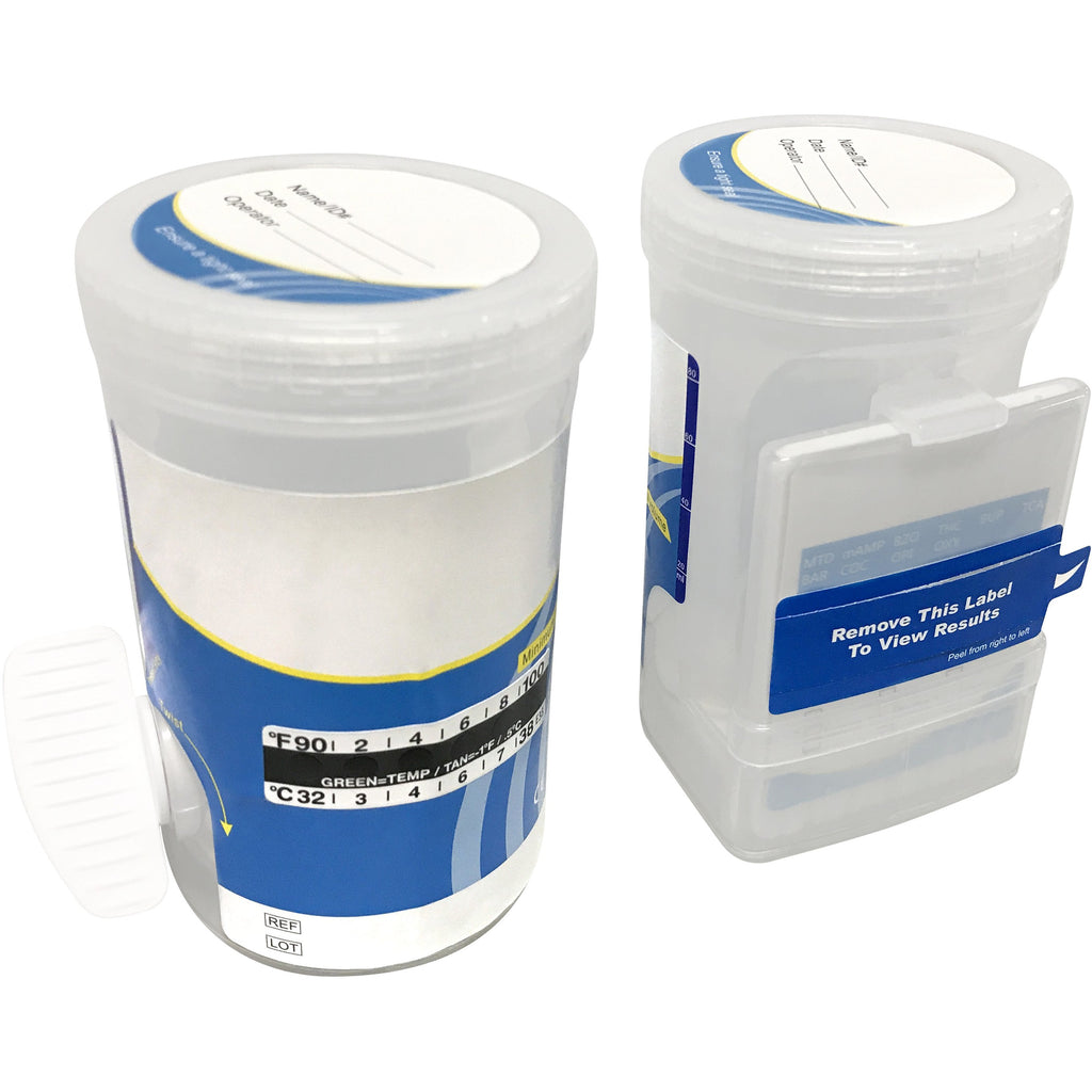 SIX Panel All-In-One KEY CUP Drug Test Cup (CLIA Waived) (Case of 25)